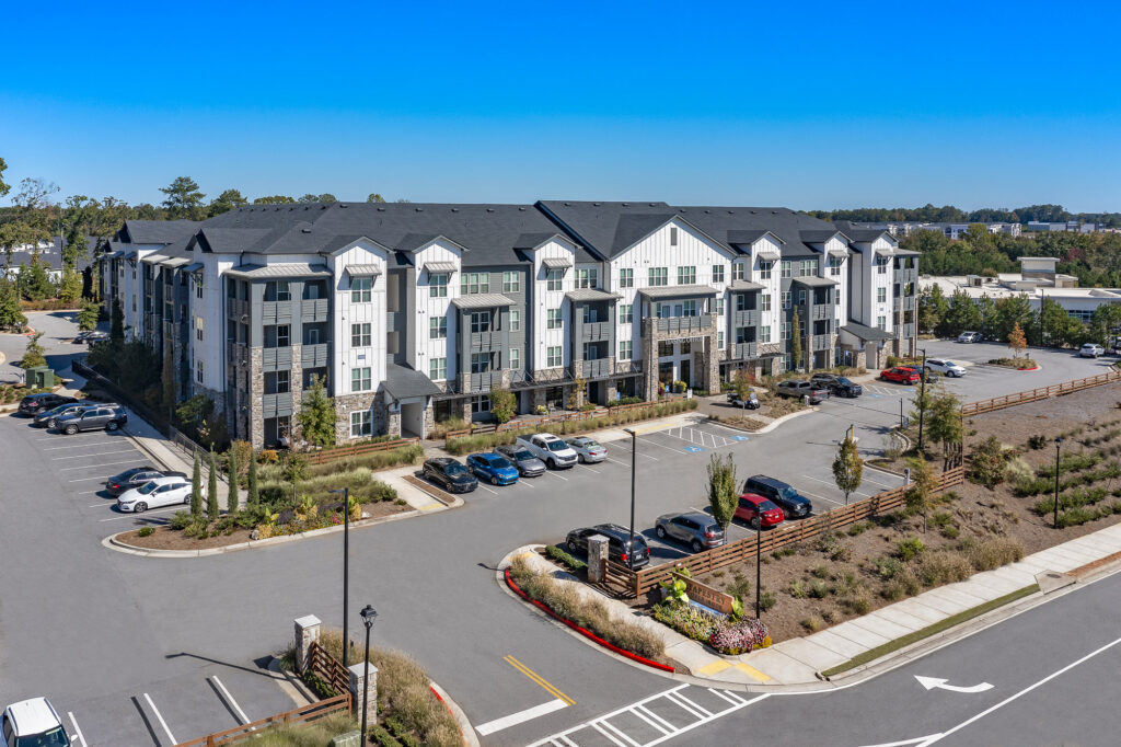 LUXURY APARTMENT HOMES AERIAL DRONE